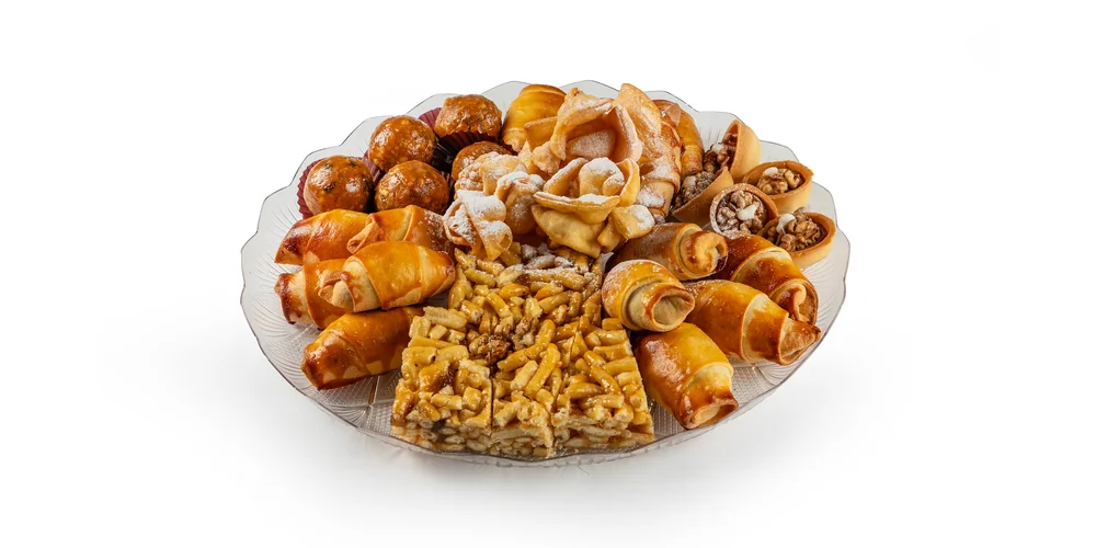 Чаша Ассорти печенья 0,8 кг