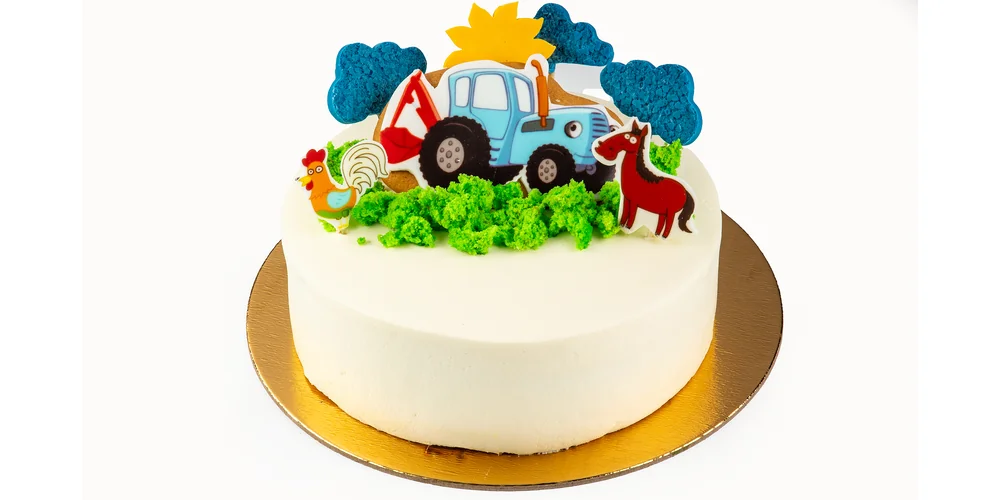 "Медовый Синий трактор" торты 18/6